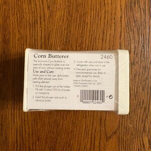 Pampered Chef Corn Butterer, new